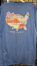 Simply Southern USA Patch Tee