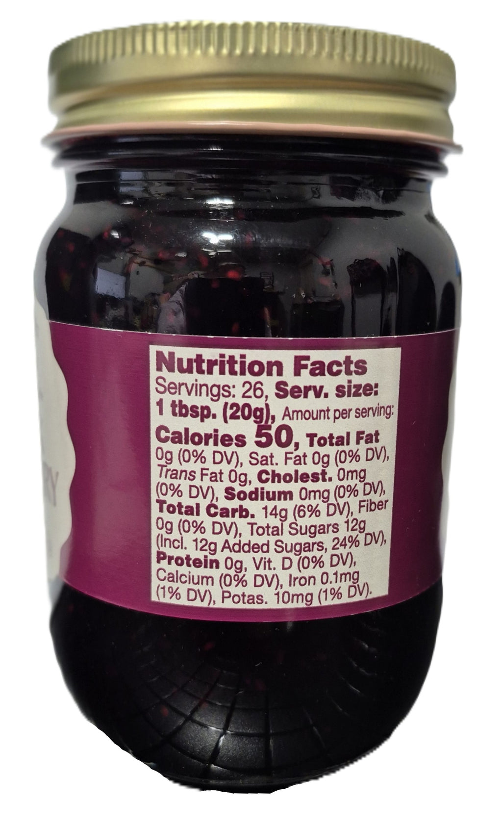 Amish Wedding Black Raspberry Jam