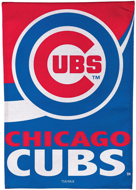 Chicago Cubs Decorative Flag